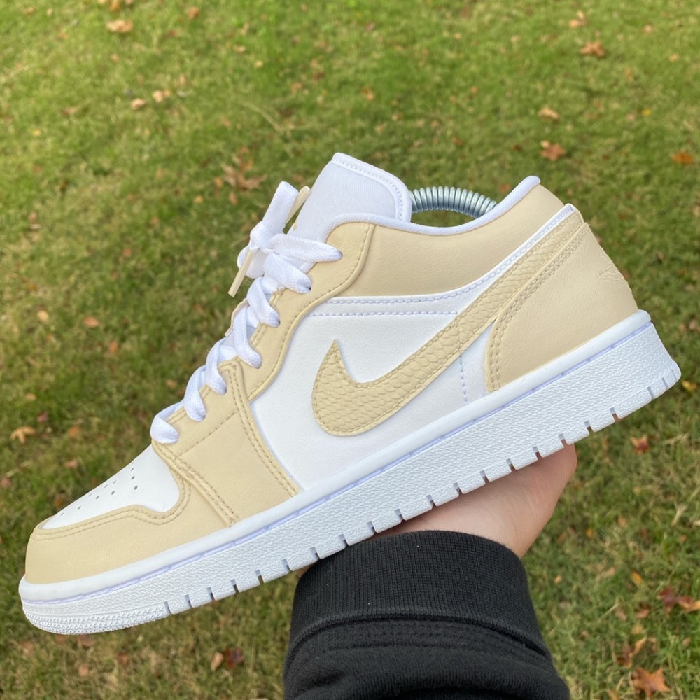 Custom Nude Air Jordan 1 Low